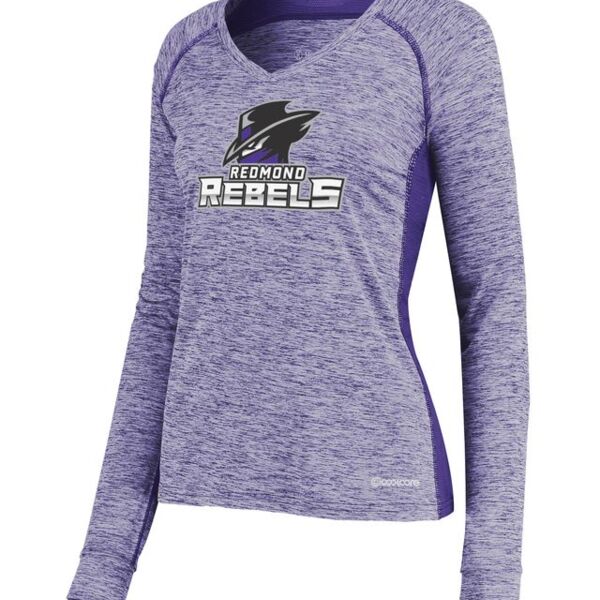 Ladies Electrify Long Sleeve Tee Powered by Coolcore(r) Thumbnail